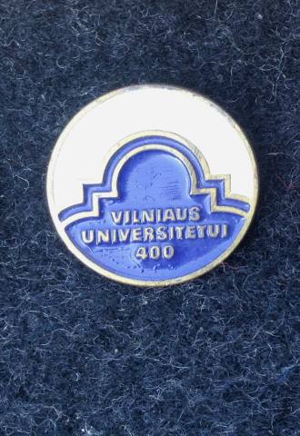 Vilniaus universitetui 400 (mėlynas)